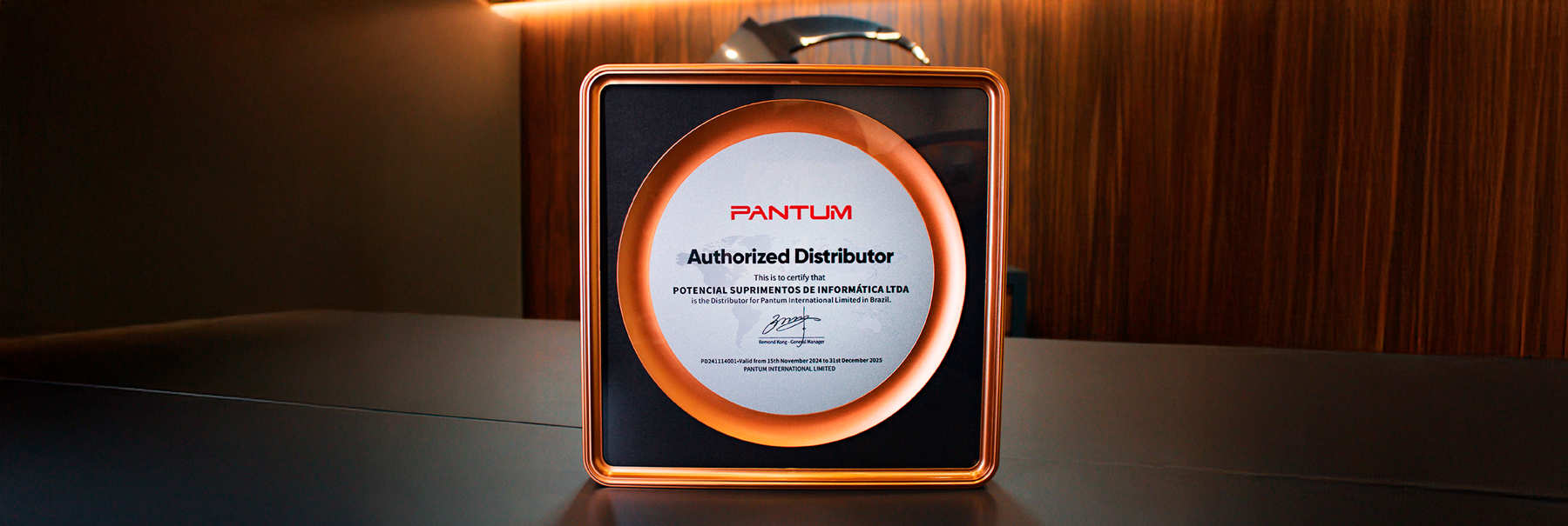 Distribuidora oficial Pantum no Brasil